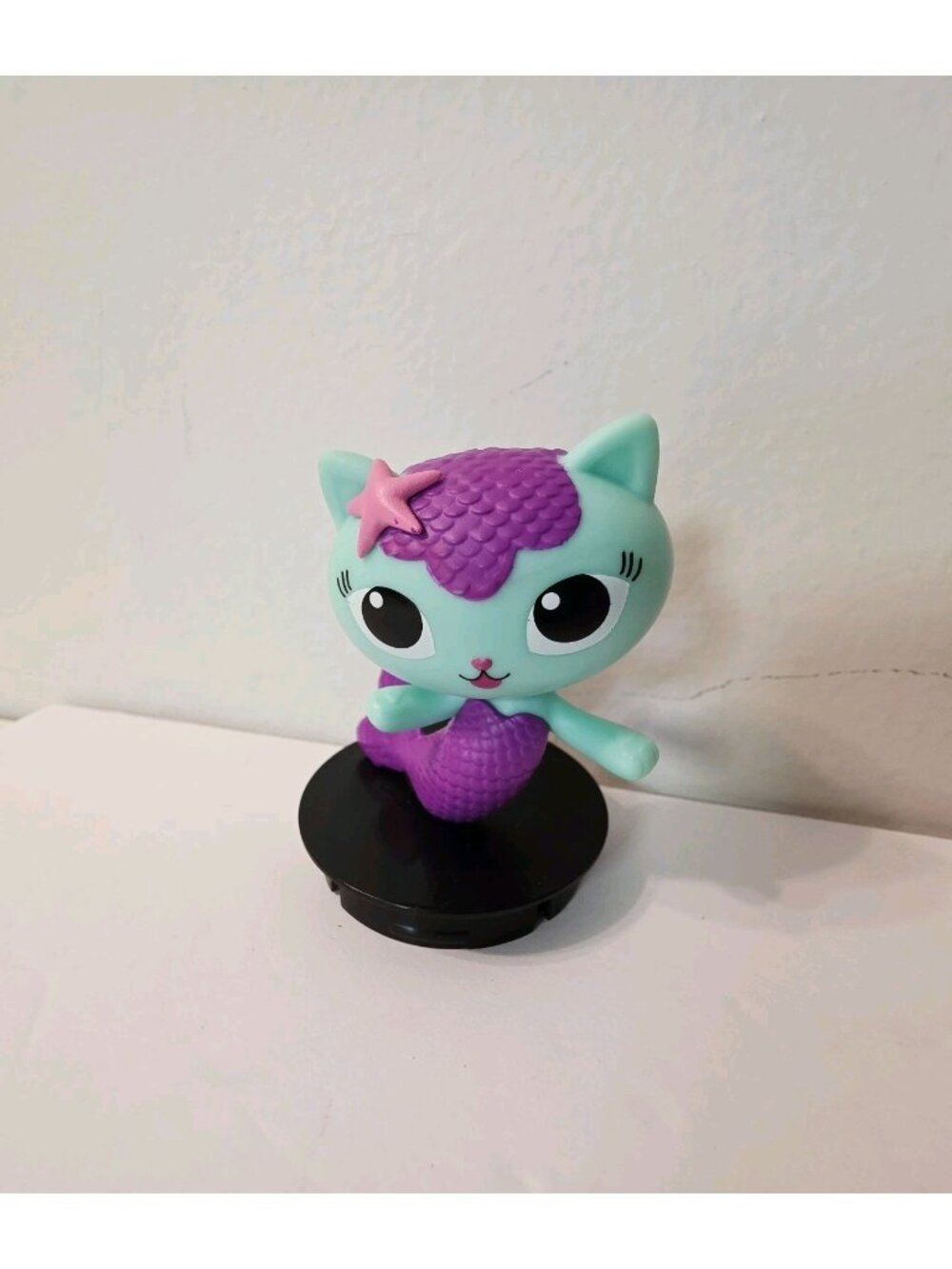Snapco Gabby's Dollhouse Mercat Cake Topper Figure Toy